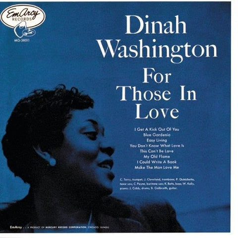 Dinah Washington For Those In Love SHM-CD New CD