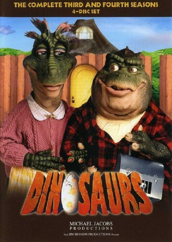 Dinosaurs Season 3 and 4 Series Three Four New Region 1 DVD Box Set