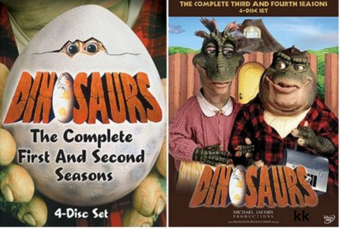 Dinosaurs The Complete Series 1 + 2 + 3 + 4 Season New DVD Region 1