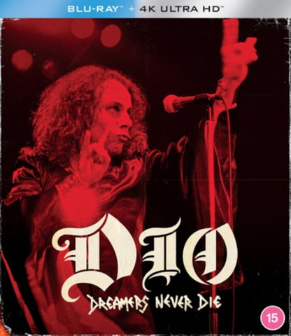 Dio Dreamers Never Die Limited Edition New 4K Ultra HD Region B Blu-ray