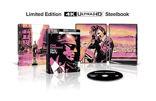 Dirty Harry (Clint Eastwood) 4K Ultra HD Blu-ray + Digital + Steelbook Presale