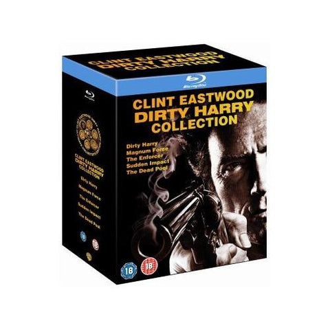 Dirty Harry Collection Clint Eastwood Box Set New Blu-ray RegB Magnum Force