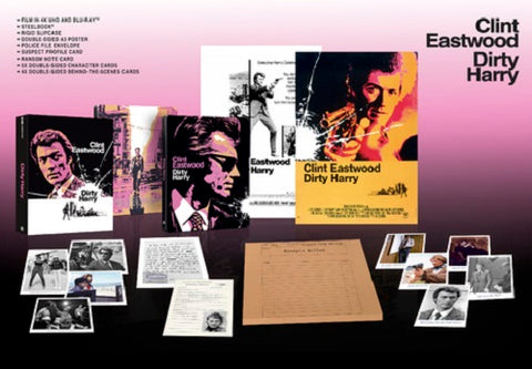Dirty Harry Limited Collectors Edition 4K Ultra HD Region B Blu-ray