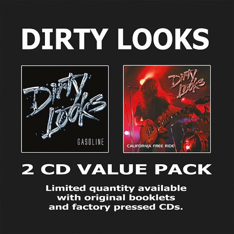DIRTY LOOKS Gasoline & California Free Ride And 2 Disc New CD Presale