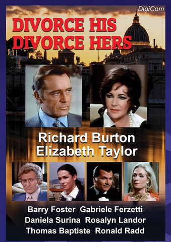 Divorce His Divorce Hers (Richard Burton Elizabeth Taylor) New DVD Presale