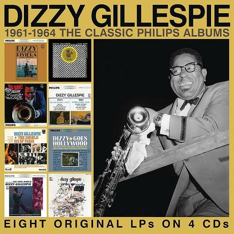 Dizzy Gillespie 1961-1964 The Classic Philips Albums 1961 1964 4 Disc New CD