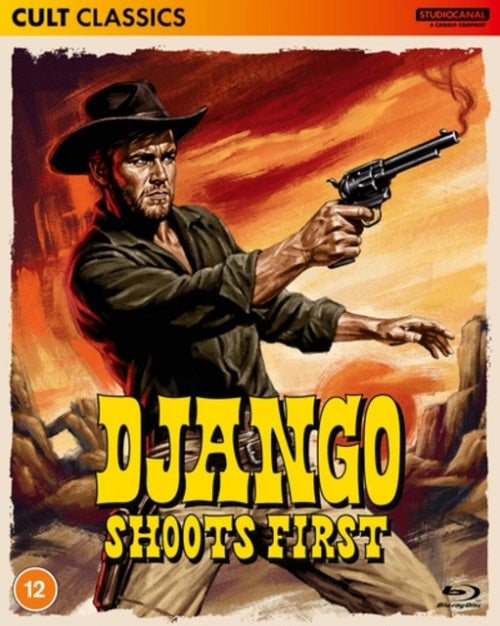 Django Shoots First (Glenn Saxon Evelyn Stewart) New Region B Blu-ray Presale
