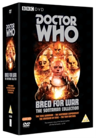 Doctor Who Bred for War The Sontaran Collection Jon Pertwee 4xDiscs Region 4 DVD