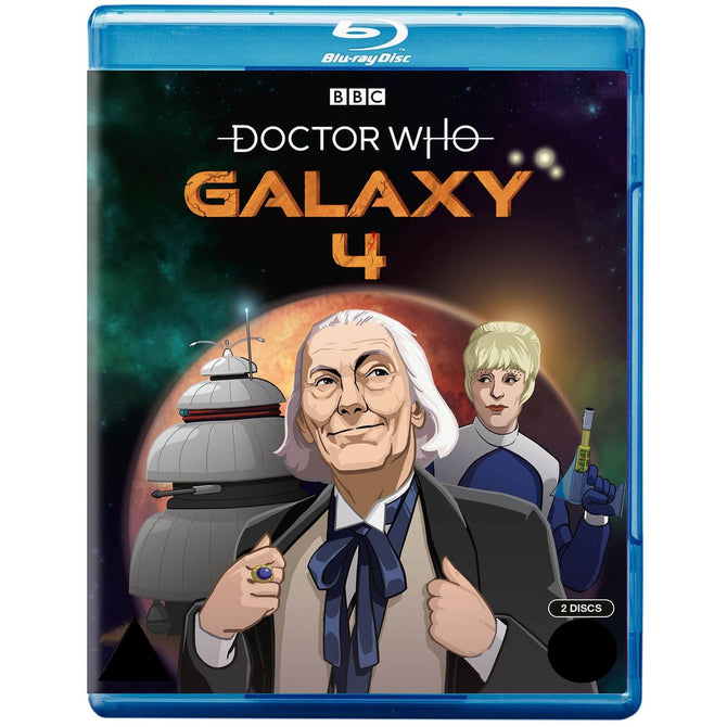 Doctor Who Galaxy 4 (William Hartnell) Four Region B Blu-ray With Slip Cover