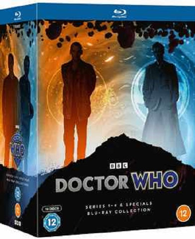 Doctor Who  Series 1 - 4 + Specials Seasons 1-4  New Region B Blu-ray Box Set