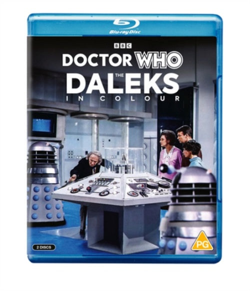 Doctor Who The Daleks in Colour  New Region B Blu-ray IN STOCK + Slip COVER