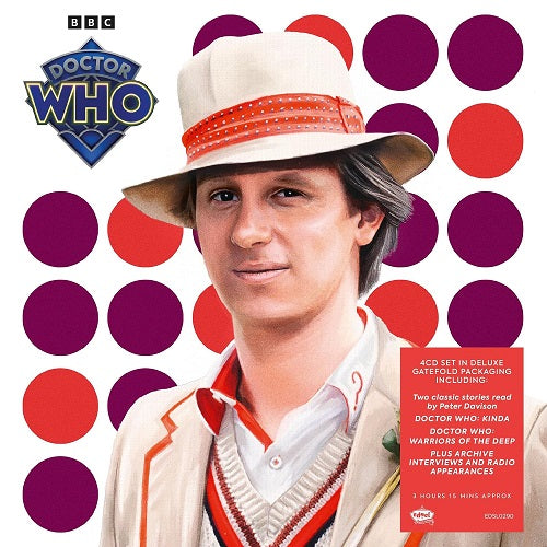 Doctor Who The Peter Davison Collection 4 Disc New CD Box Set Presale