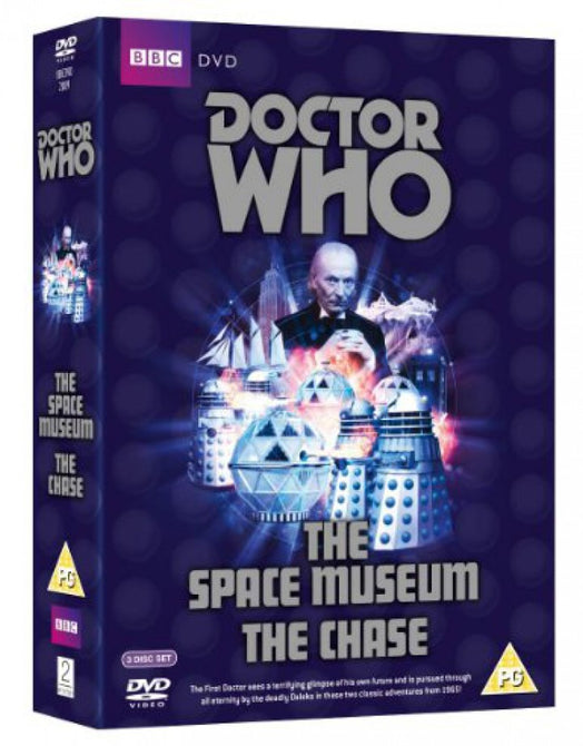 Doctor Who The Space Museum + The Chase (William Hartnell) Region 2 3xDiscs DVD