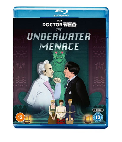 Doctor Who The Underwater Menace Patrick Troughton New  Blu-ray + Slip Cover