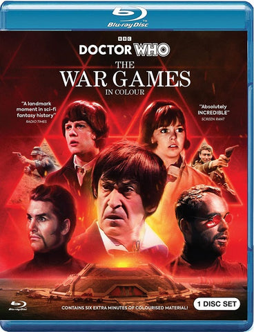 Doctor Who The War Games In Color (Patrick Troughton) New Blu-ray Presale