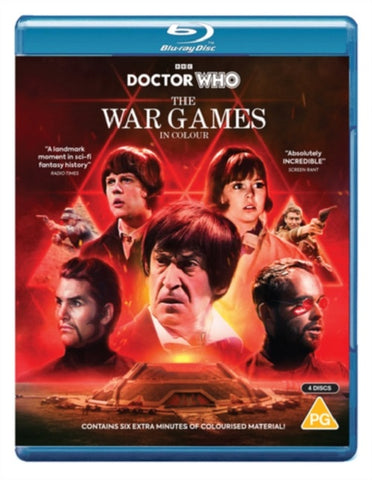 Doctor Who The War Games in Colour NEW Reg B Blu-ray + Slip Covrer IN STOCK NOW