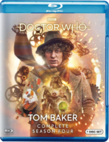 Doctor Who Tom Baker Complete Season 4 Series Four Fourth New Blu-ray Box Set