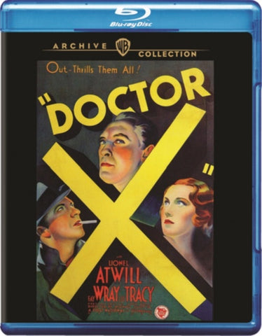 Doctor X (Lionel Atwill Fay Wray Lee Tracy Preston Foster) Region B Blu-ray