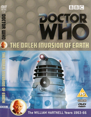 Doctor Who Dalek Invasion of Earth 2xDiscs (William Hartnell) New DVD R4