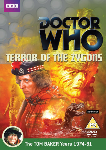 Doctor Who Terror of the Zygons 2x Discs (Tom Baker) New Region 2 DVD