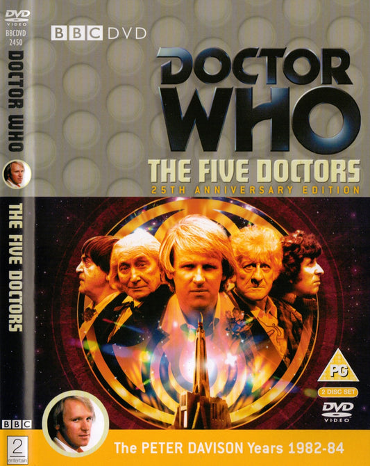 Doctor Who The Five Doctors 25th Anniversary 2xDVDs Peter Davison Region 4 DVD