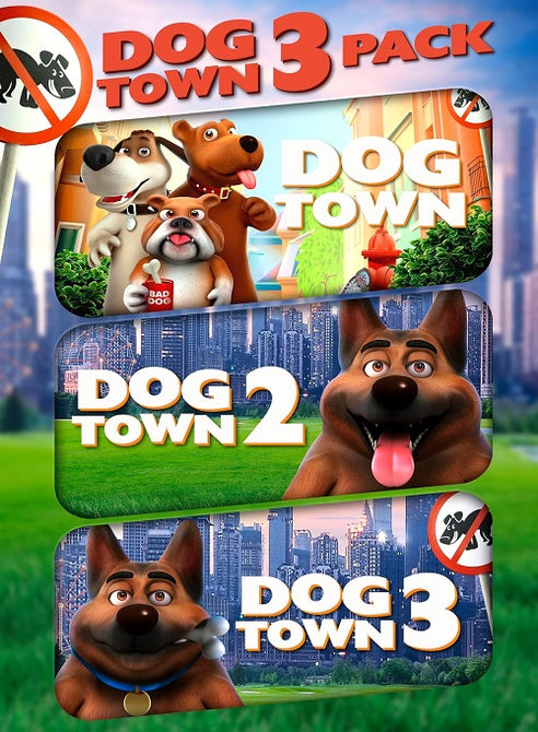Dogtown 1 2 3 Pack (Carmen Piroli Chen Tsung Jacob Whiteshed) New DVD Presale