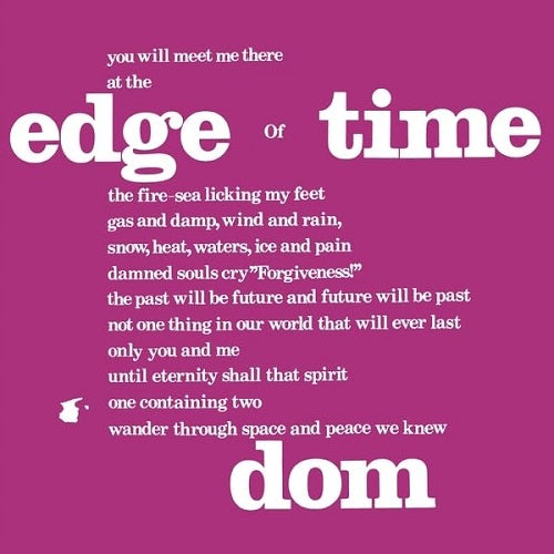 DOM Edge Of Time New CD