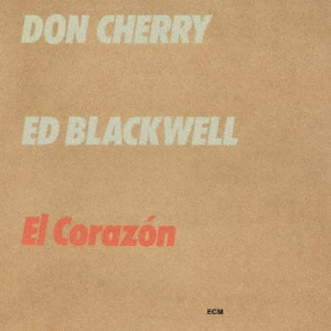 DON CHERRY ED BLACKWELL El Corazon SHM New CD