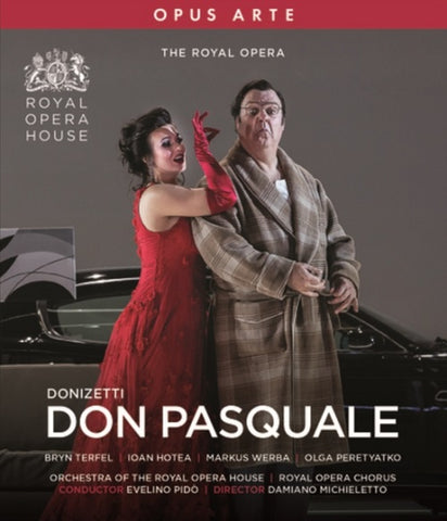 Don Pasquale Royal Opera House (Evelino Pido Bryn Terfel) New Region B Blu-ray