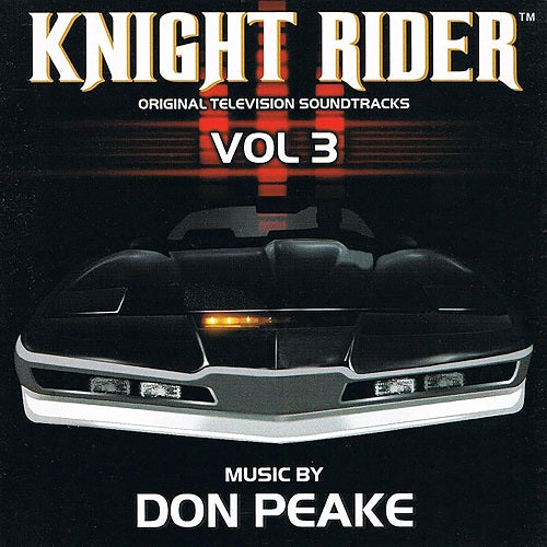 DON PEAKE Knight Rider Volume 3 Vol Three New CD Presale