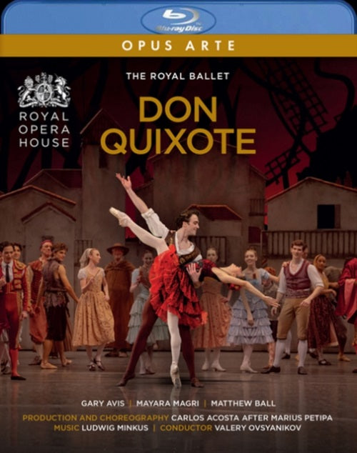 Don Quixote Royal Ballet (Carlos Acosta Valery Ovsyanikov) New Region B Blu-ray