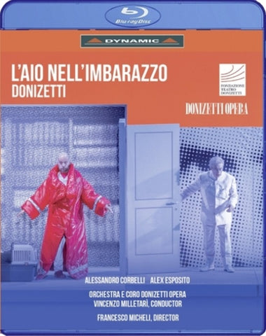 Donizetti L aio Nell imbarazzo (Vincenzo Milletari) New Region B Blu-ray