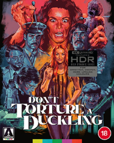 Dont Torture A Duckling Limited Edition New 4K Ultra HD Region B Blu-ray