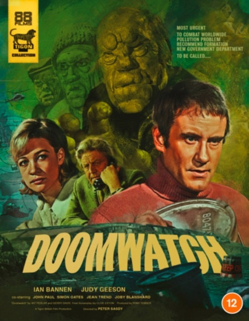 Doomwatch (Ian Bannen Judy Geeson John Paul Simon Oates) New Region B Blu-ray