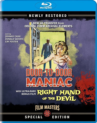 Door To Door Maniac + The Right Hand Of The Devil (Johnny Cash) New Blu-ray