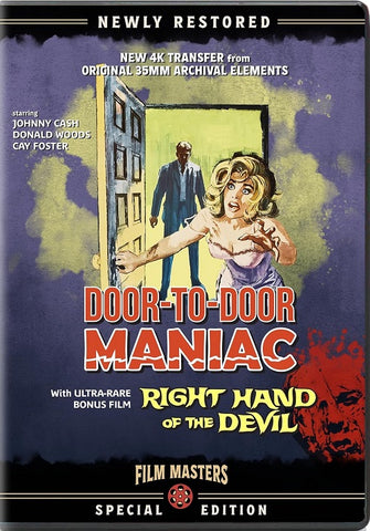 Door To Door Maniac + The Right Hand Of The Devil (Aram Katcher) New DVD