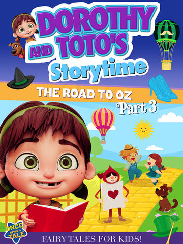 Dorothy And Totos Storytime The Road To Oz Part 3 (Carol B) Three & New DVD