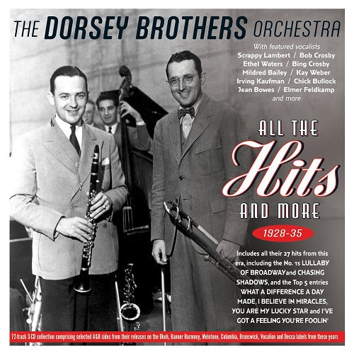 Dorsey Brothers Orchestra All The Hits And More 1928-35 1928 35 & 3 Disc New CD