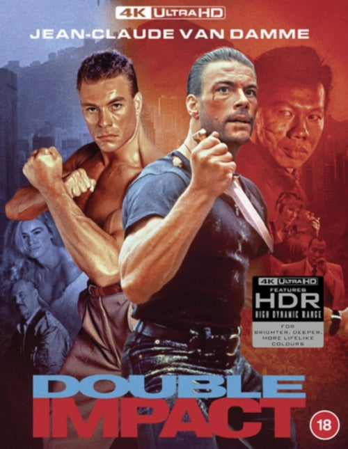 Double Impact (Jean-Claude Van Damme) 4K Ultra HD Region B Blu-ray