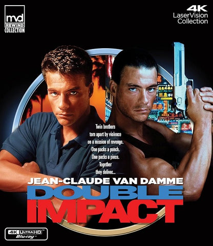 Double Impact (Jean-Claude Van Damme) Collectors 4K Ultra HD Blu-ray Presale