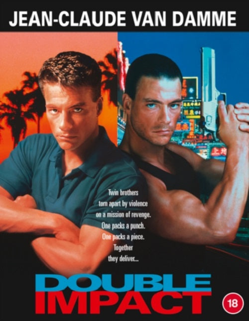 Double Impact (Jean-Claude Van Damme Geoffrey Lewis) New Region B Blu-ray