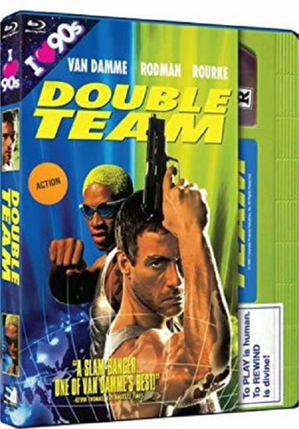 Double Team Retro VHS Packaging (Jean-Claude Van Damme) Region B Blu-ray