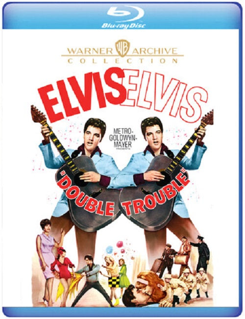 Double Trouble (Elvis Presley Jack White Annette Day) New Blu-ray