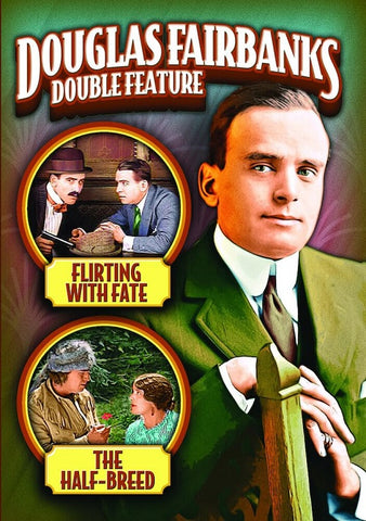 Douglas Fairbanks Double Feature Flirting with Fate + The Half Breed New DVD