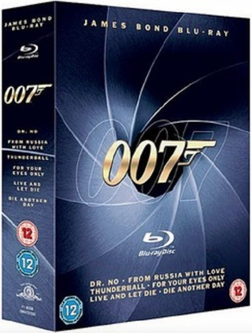 Dr No From Russia With Love Thunderball For Your Eyes Only New Region B Blu-ray
