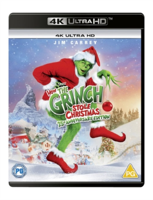 Dr Seuss How The Grinch Stole Christmas 4K Ultra HD Region B Blu-ray Presale