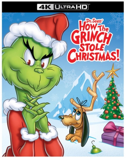 Dr Seuss How the Grinch Stole Christmas New 4K Ultra HD Region B Blu-ray