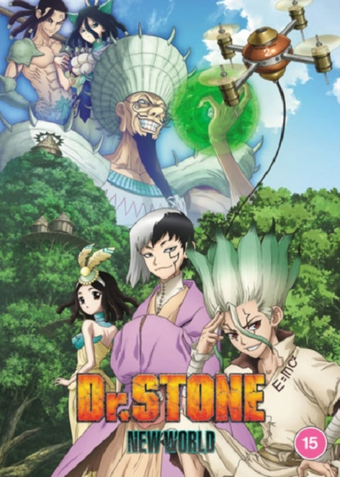 Dr Stone Season 3 Series Three Third Part 2 Two New DVD