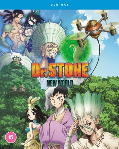 Dr Stone Season 3 Series Three Third Part 2 Two New Region B Blu-ray