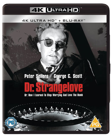 Dr Strangelove (Peter Sellers) 4K Ultra HD NEW Dr. Region B Blu-ray IN STOCK